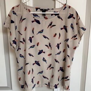 H&M bird shirt